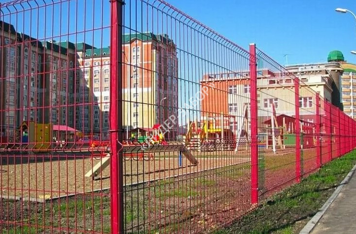 Цена Забор 3Д розового цвета для детской площадки в Москве Купить Забор 3Д розового цвета для детской площадки